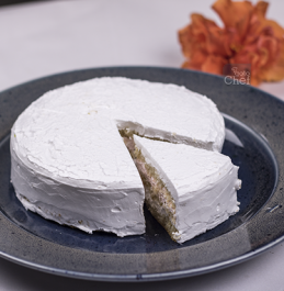Vanilla Cake (Eggless) Recipe